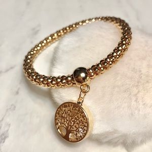 Gold Charm Bracelet